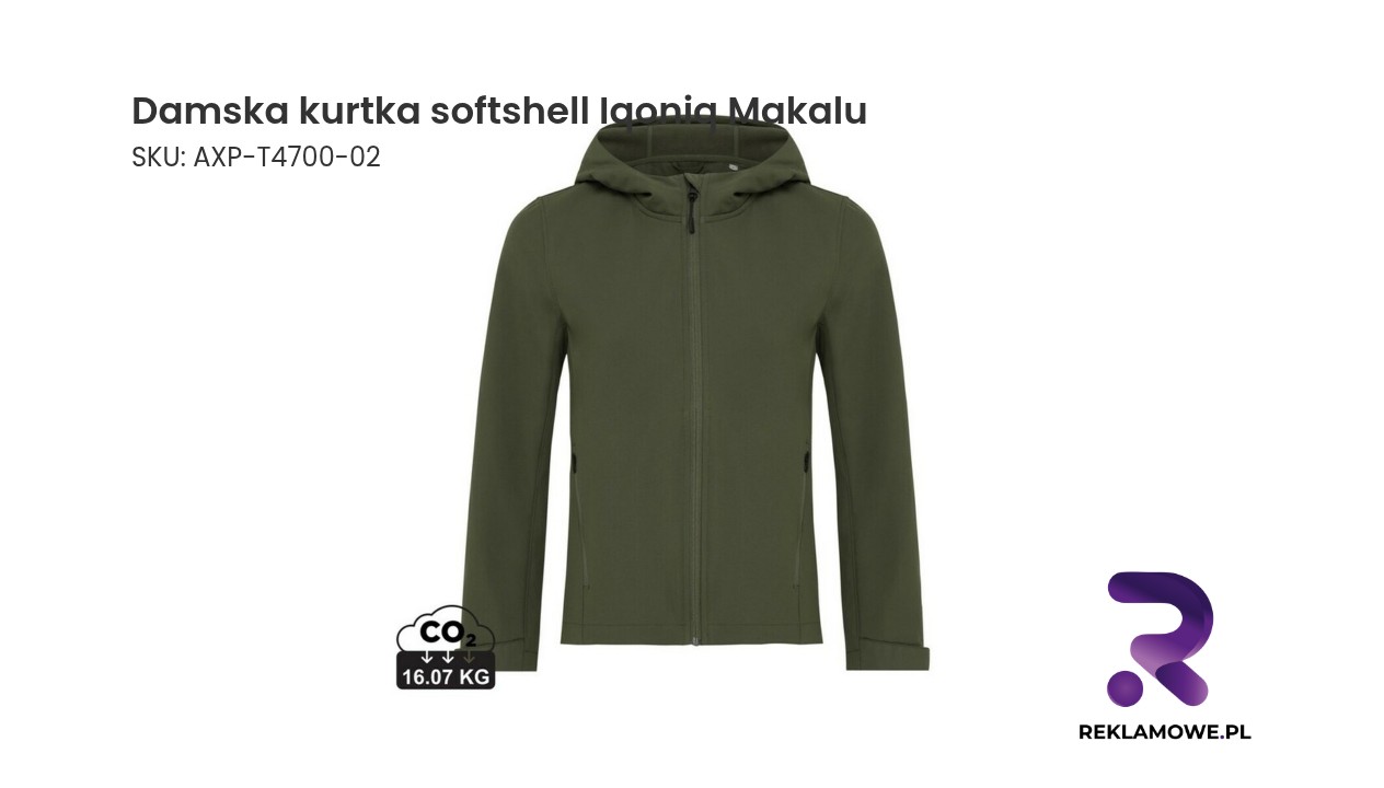 Damska kurtka softshell Iqoniq Makalu AWARE™ Damska kurtka softshell Iqoniq Makalu w kolorze czarnym