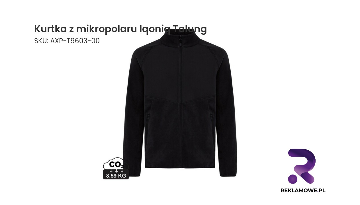 Kurtka z mikropolaru Iqoniq Talung, poliester z recyklingu Kurtka z mikropolaru marki Iqoniq model Talung