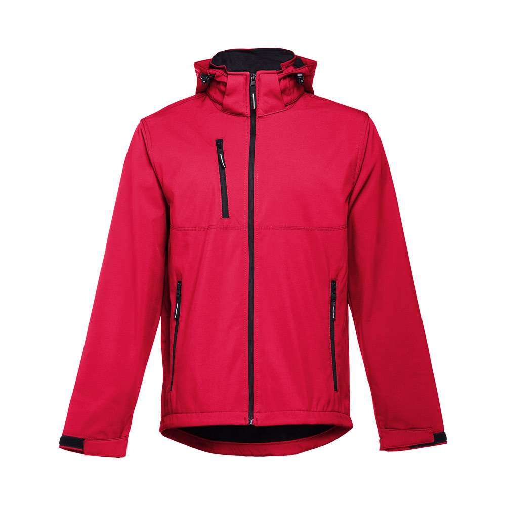 THC ZAGREB. Męska kurtka softshell z poliestru i elastanu 30180_set