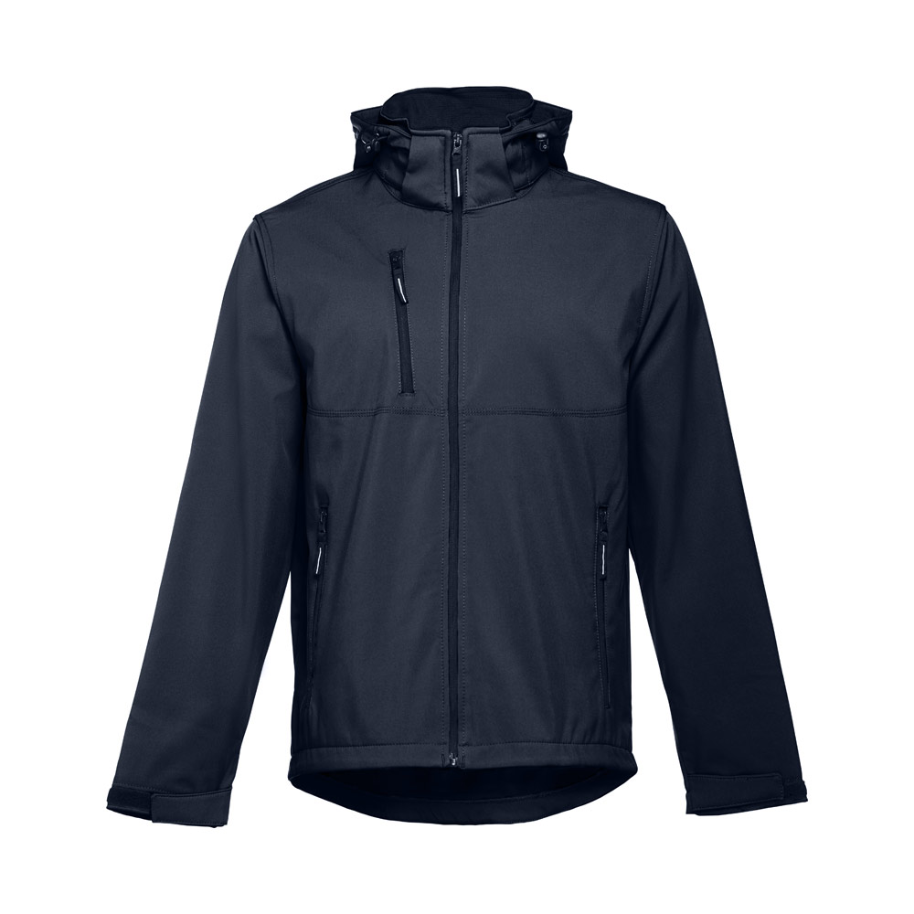 THC ZAGREB. Męska kurtka softshell z poliestru i elastanu 30180_set