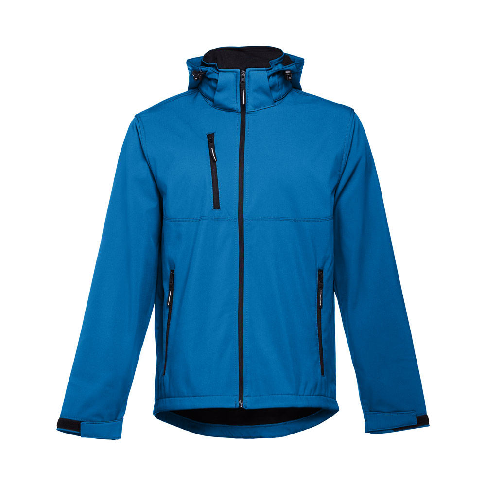 THC ZAGREB. Męska kurtka softshell z poliestru i elastanu 30180_set