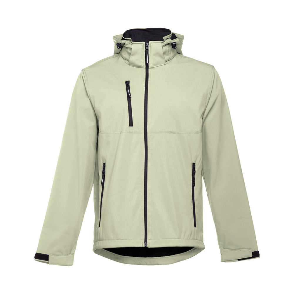 THC ZAGREB. Męska kurtka softshell z poliestru i elastanu 30180_set