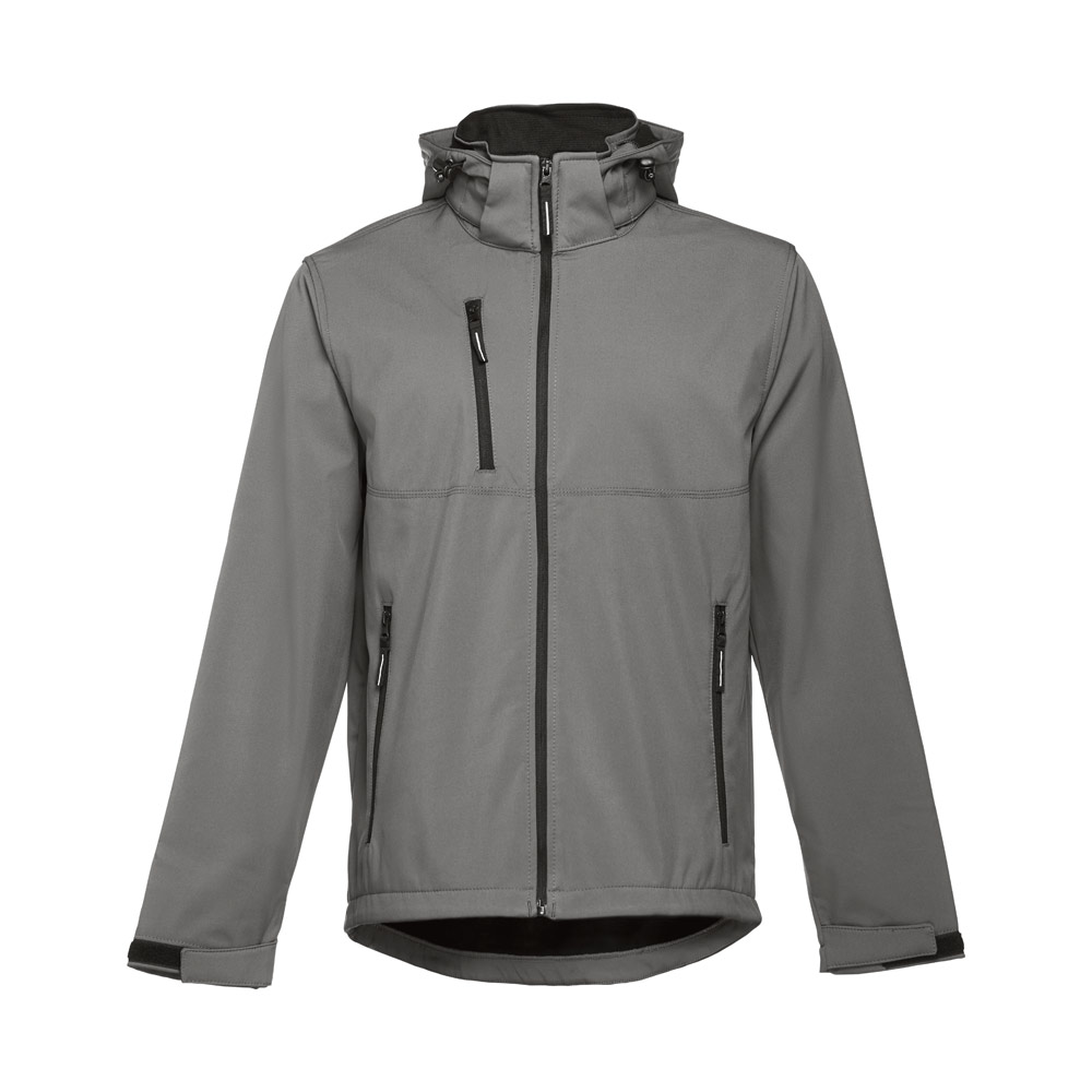 THC ZAGREB. Męska kurtka softshell z poliestru i elastanu 30180_set
