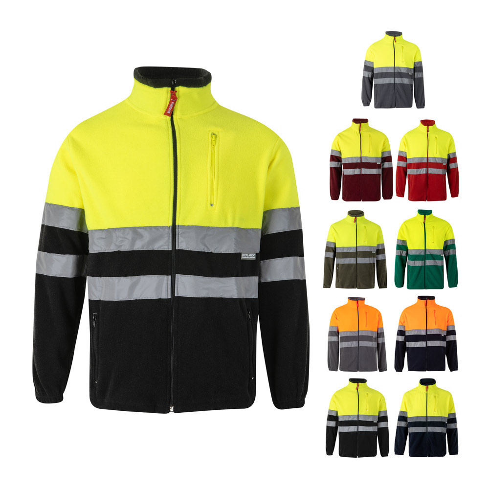 VL EROS. Dwukolorowa kurtka polarowa (280 g/m²), poliester (100%) 36073_set