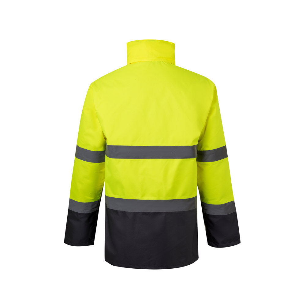 Kurtka reklamowa vl themis. dwukolorowa kurtka (190 g/m²) z poliestru (100%) z powłoką pu 36104_207-b VL THEMIS. Dwukolorowa kurtka (190 g/m²) z poliestru (100%) z powłoką PU 36104_207-b