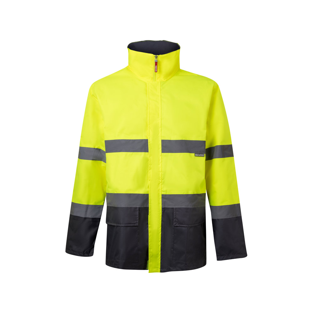 Kurtka reklamowa vl themis. dwukolorowa kurtka (190 g/m²) z poliestru (100%) z powłoką pu 36104_207 VL THEMIS. Dwukolorowa kurtka (190 g/m²) z poliestru (100%) z powłoką PU 36104_207