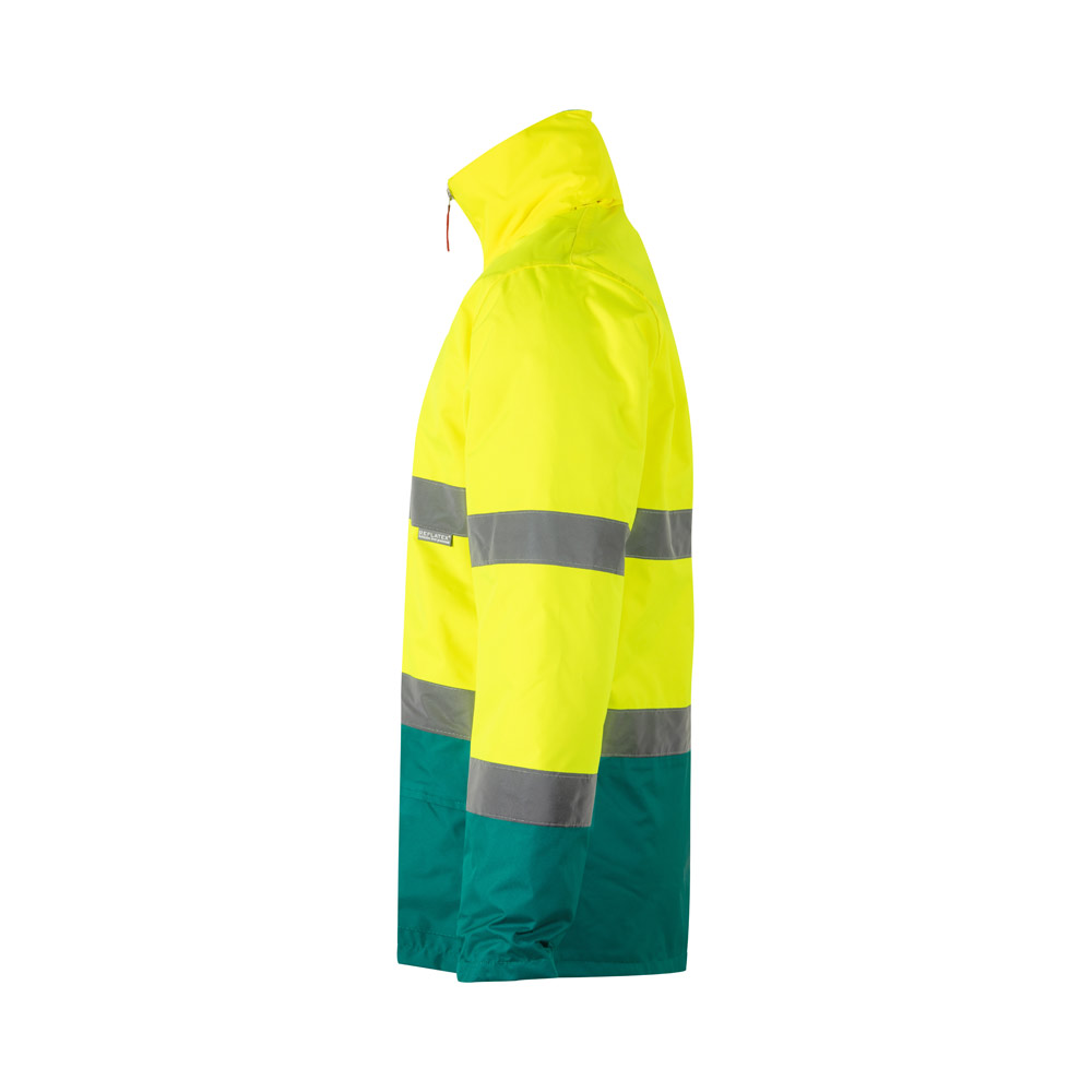 Kurtka reklamowa vl themis. dwukolorowa kurtka (190 g/m²) z poliestru (100%) z powłoką pu 36104_209-c VL THEMIS. Dwukolorowa kurtka (190 g/m²) z poliestru (100%) z powłoką PU 36104_209-c