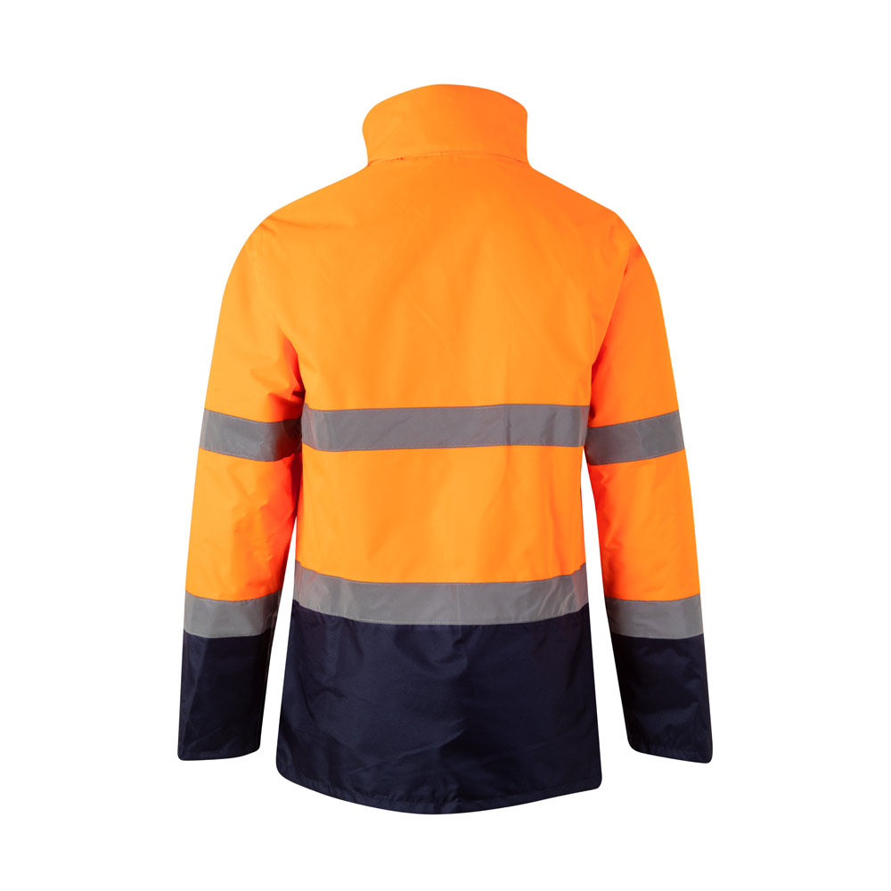 Kurtka reklamowa vl themis. dwukolorowa kurtka (190 g/m²) z poliestru (100%) z powłoką pu 36104_214-b VL THEMIS. Dwukolorowa kurtka (190 g/m²) z poliestru (100%) z powłoką PU 36104_214-b