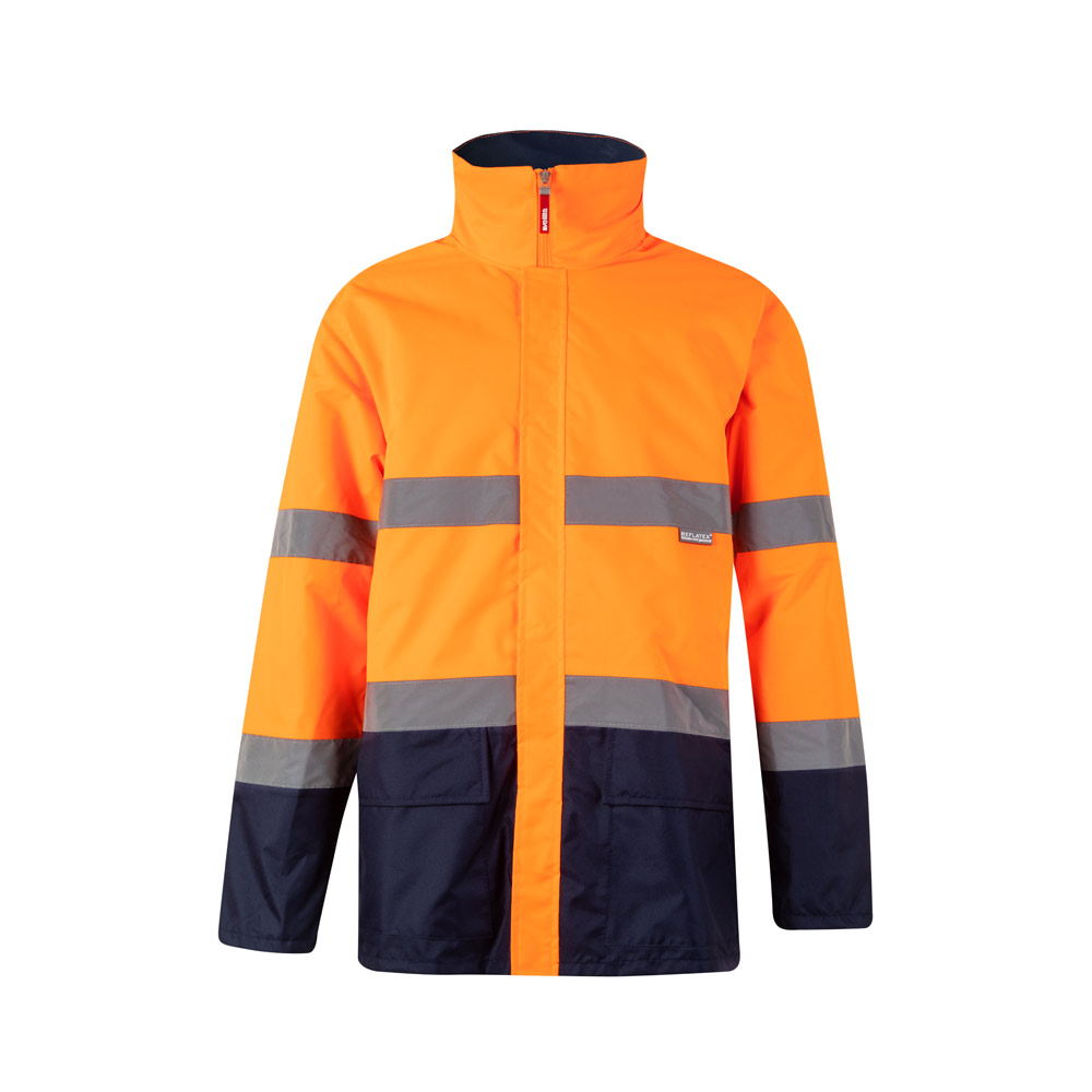 Kurtka reklamowa vl themis. dwukolorowa kurtka (190 g/m²) z poliestru (100%) z powłoką pu 36104_214 VL THEMIS. Dwukolorowa kurtka (190 g/m²) z poliestru (100%) z powłoką PU 36104_214