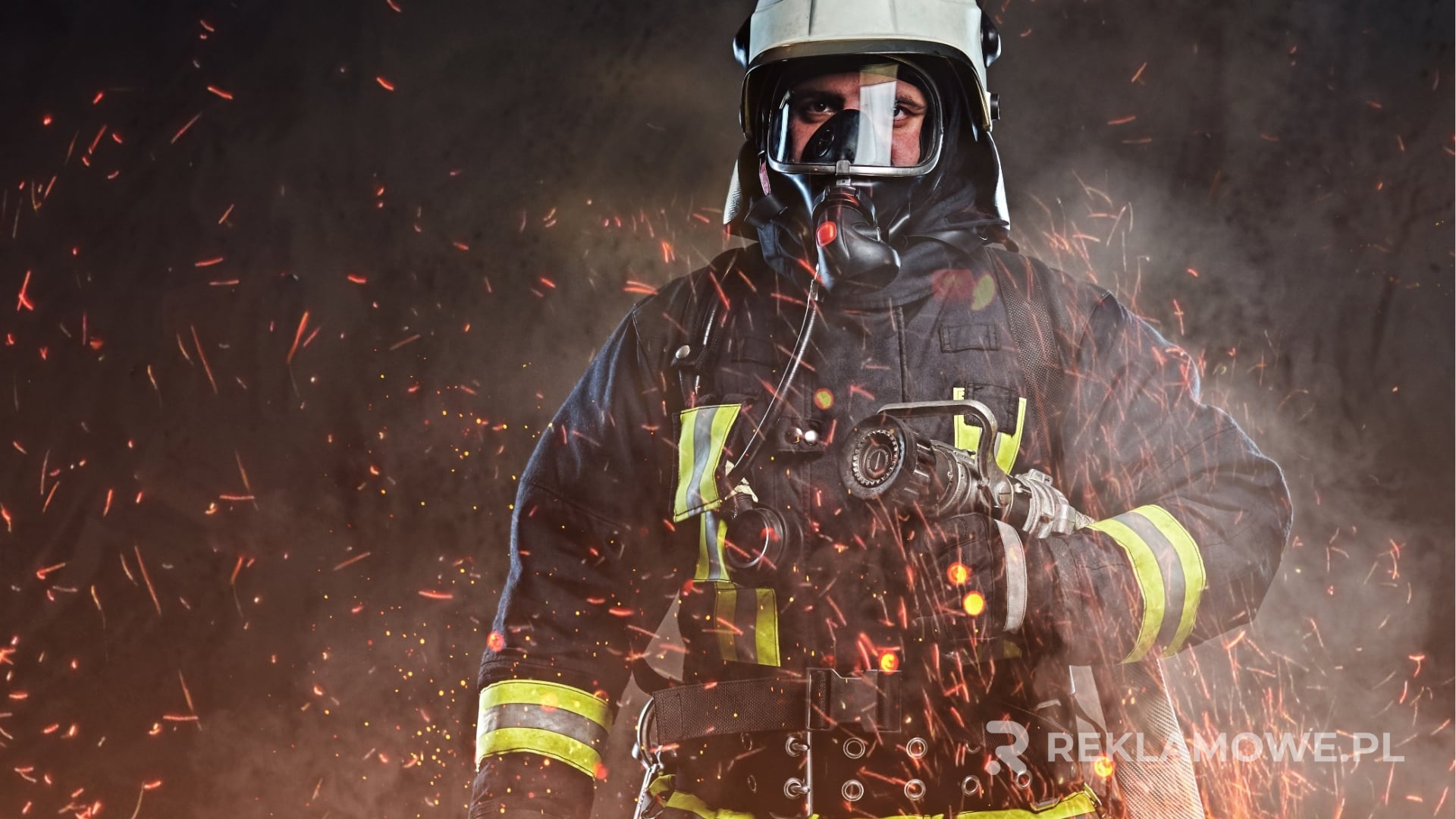 Kurtka reklamowa używana w kampanii marketingowej