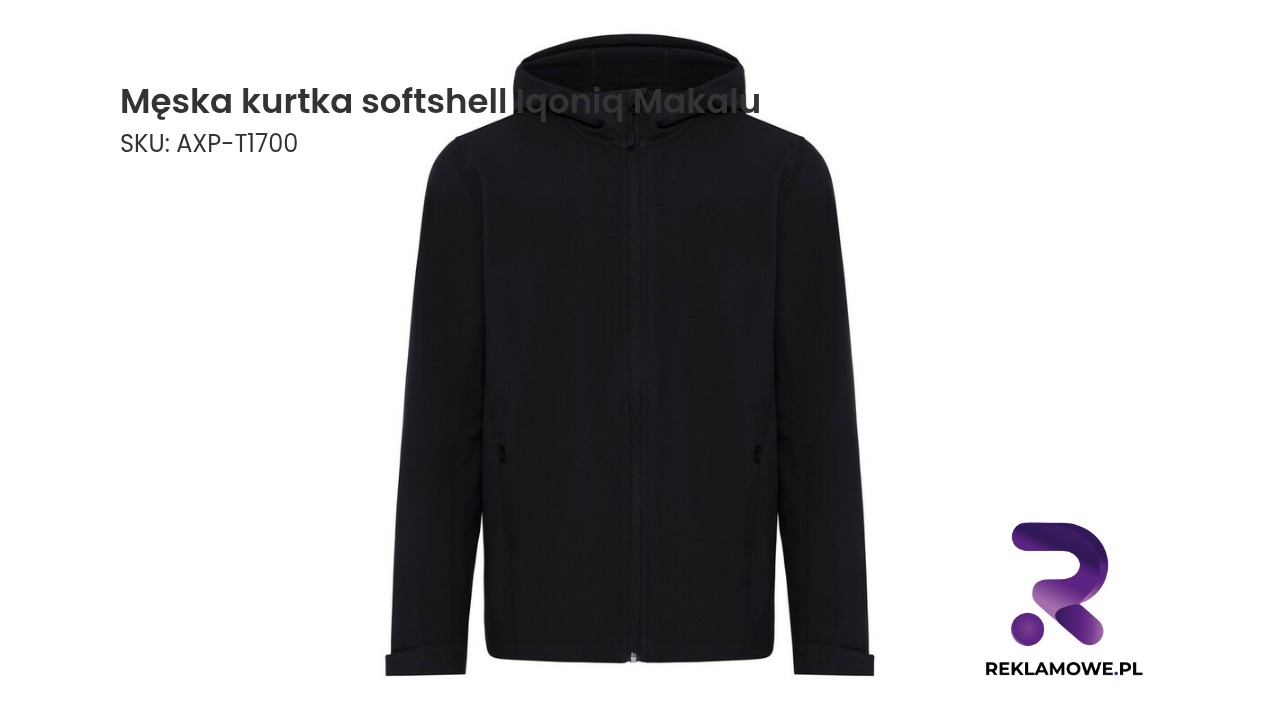 Męska kurtka softshell Iqoniq Makalu AWARE™ Męska kurtka softshell Iqoniq Makalu - funkcjonalna kurtka outdoorowa